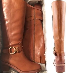 Coach 5.5 "Carolina Calf" Riding Boots #A00699